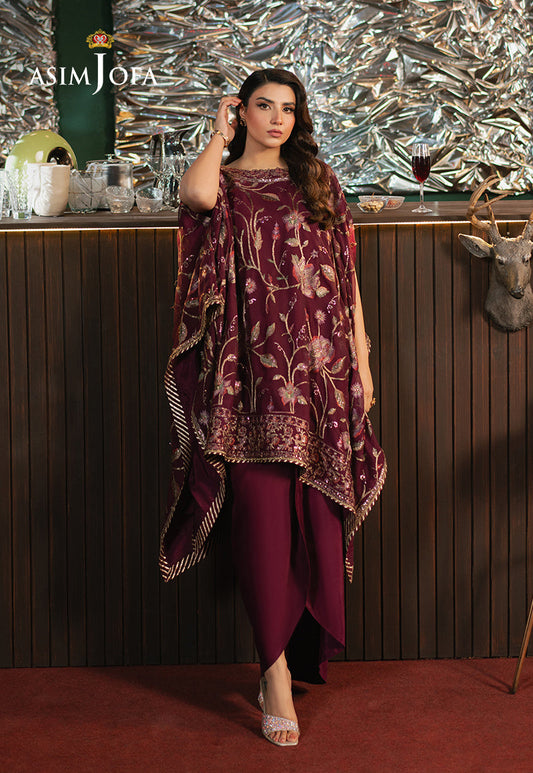 AJPF-04 EMBROIDERED CHIFFON 2 PCS