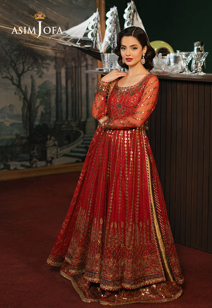 AJPF-32 EMBROIDERED NET 3 PCS
