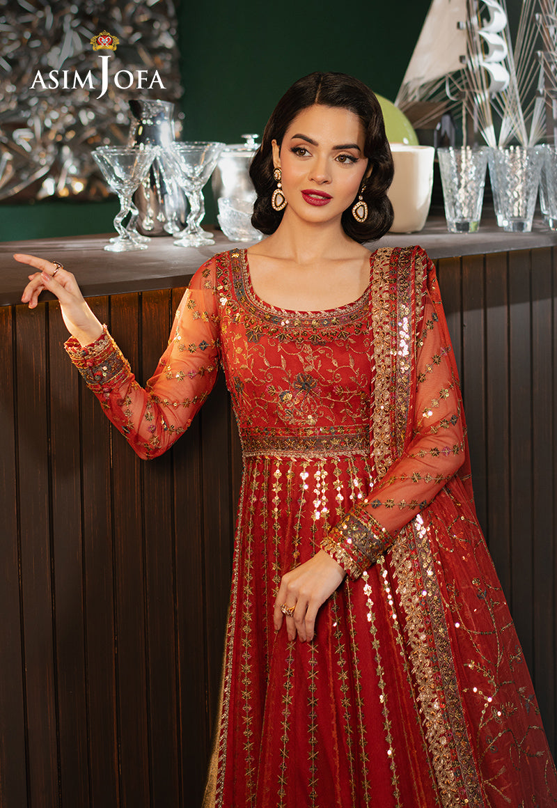 AJPF-32 EMBROIDERED NET 3 PCS