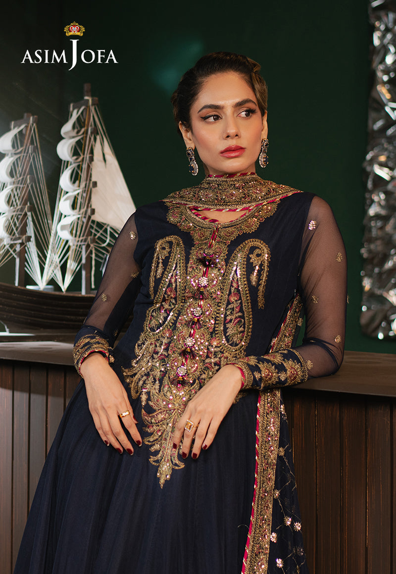 AJPF-03 EMBROIDERED NET 3 PCS