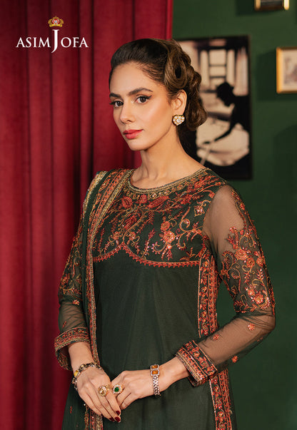 AJPF-08 EMBROIDERED NET 3 PCS
