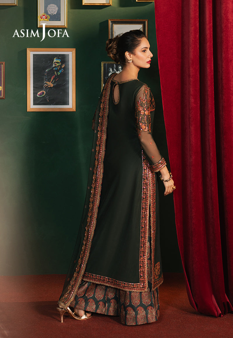 AJPF-08 EMBROIDERED NET 3 PCS