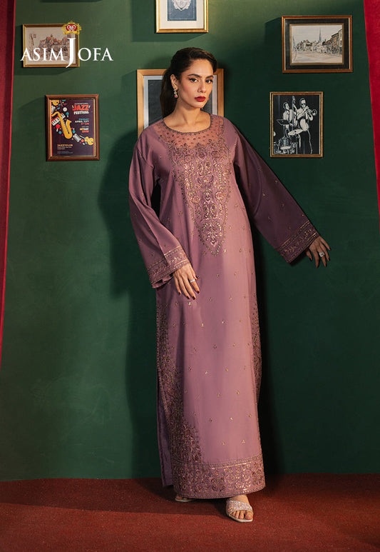 AJPF-09 EMBROIDERED SILK 2 PCS