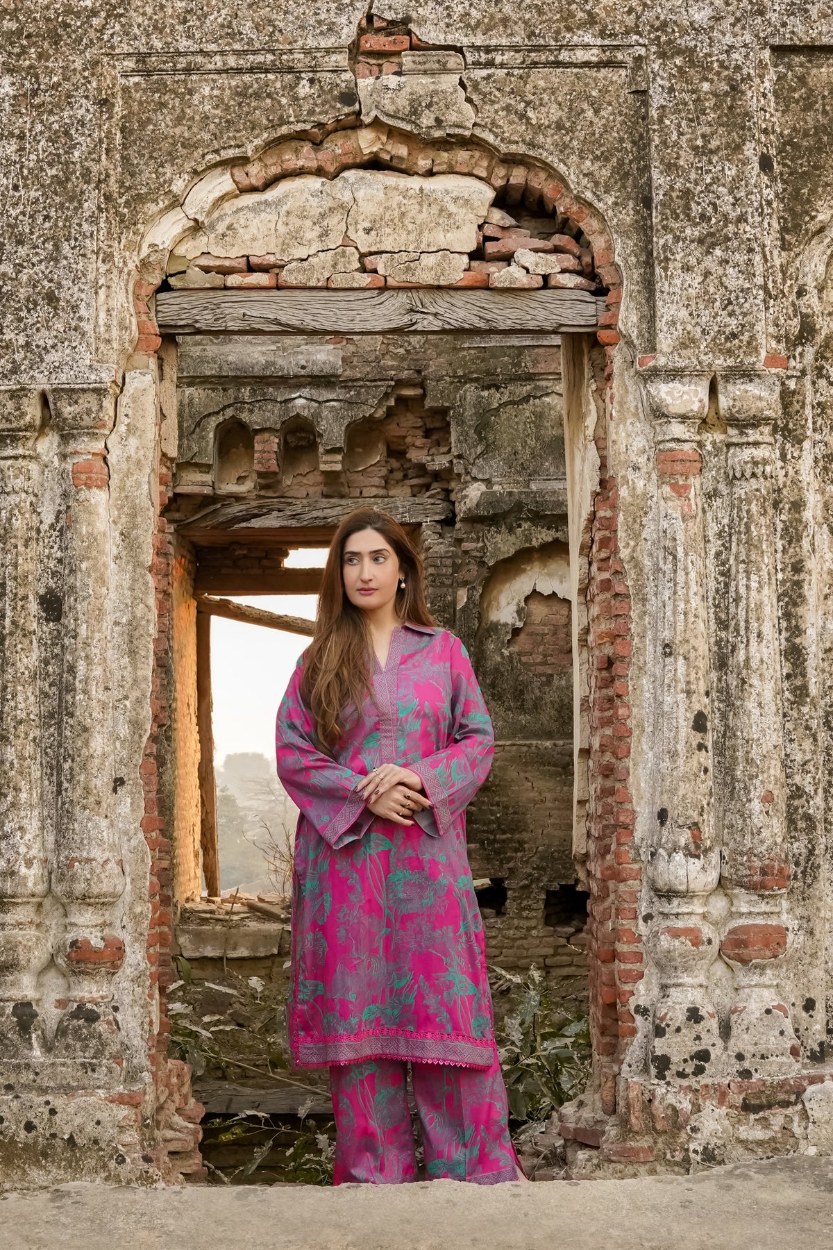 LWSU-25P205 2-Pcs Printed Lawn - lamorado