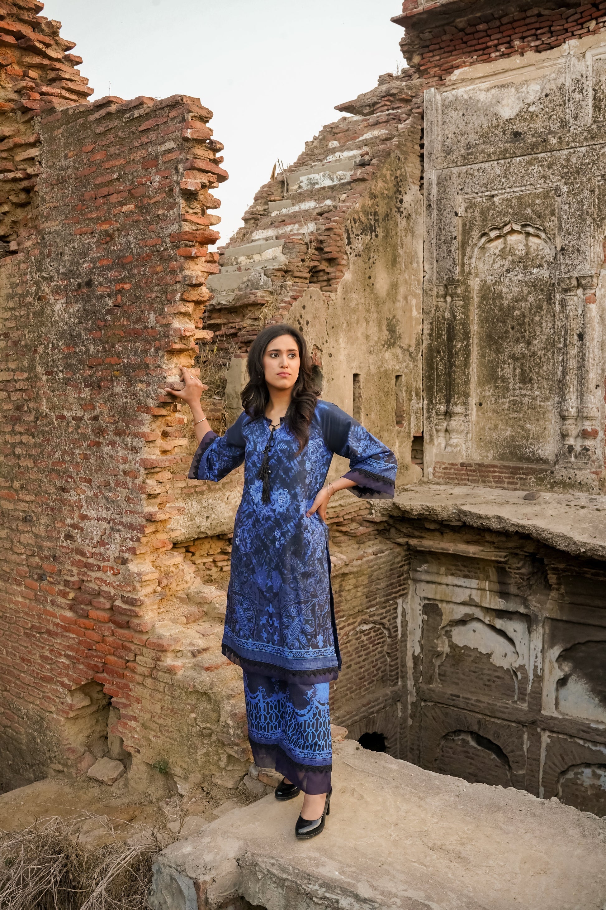 LWSU-25P206 2-Pcs Printed Lawn - lamorado