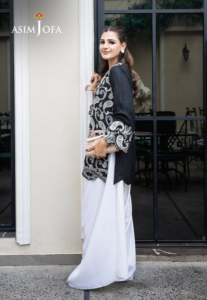 AJLPE-05 Embroidered Exclusive Silk Stitched 2pcs