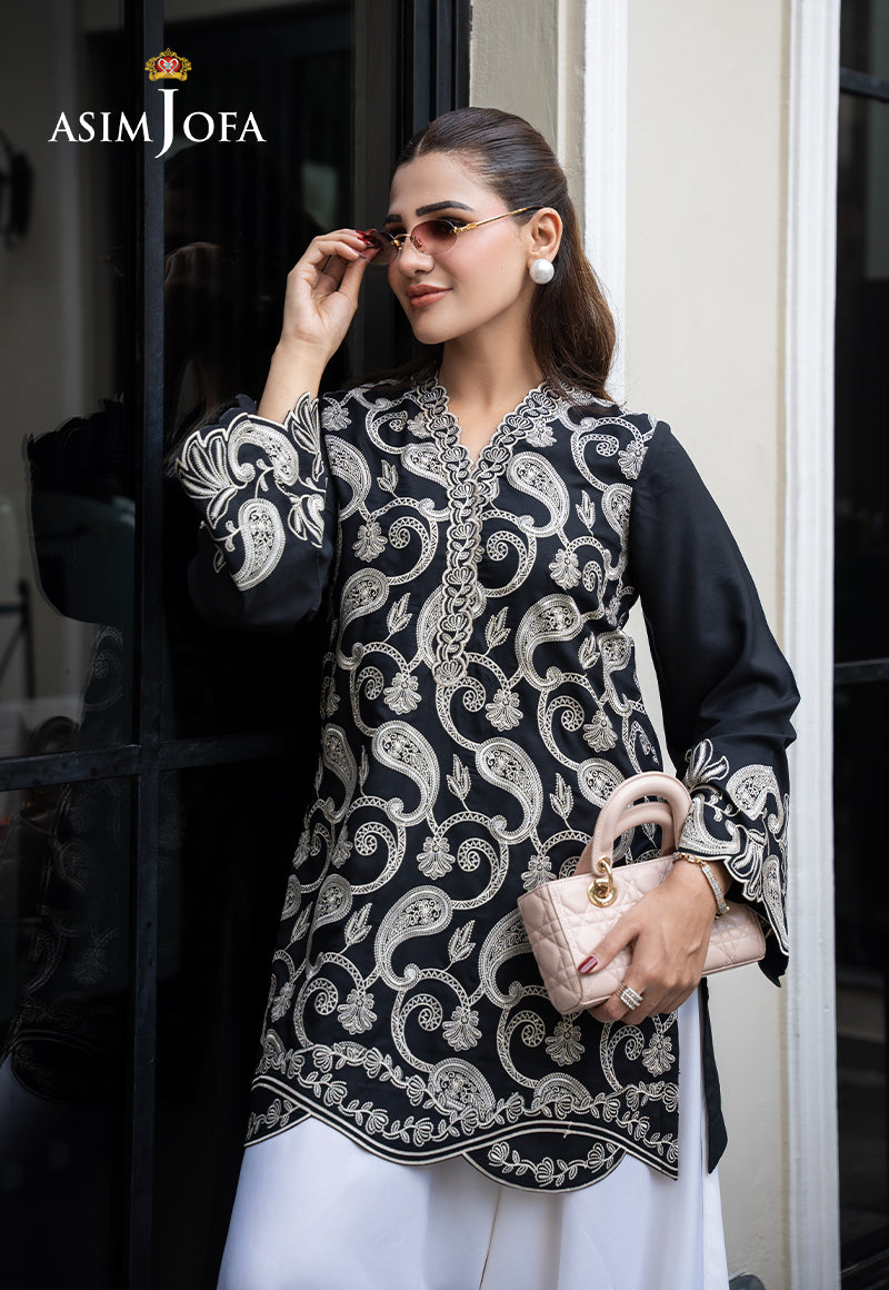 AJLPE-05 Embroidered Exclusive Silk Stitched 2pcs