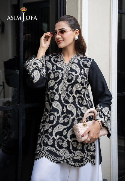 AJLPE-05 Embroidered Exclusive Silk Stitched 2pcs