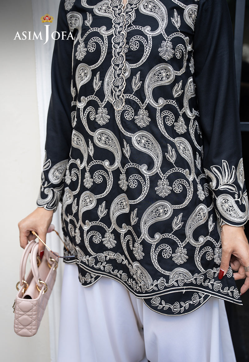 AJLPE-05 Embroidered Exclusive Silk Stitched 2pcs