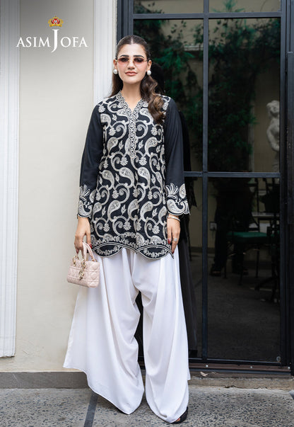 AJLPE-05 Embroidered Exclusive Silk Stitched 2pcs