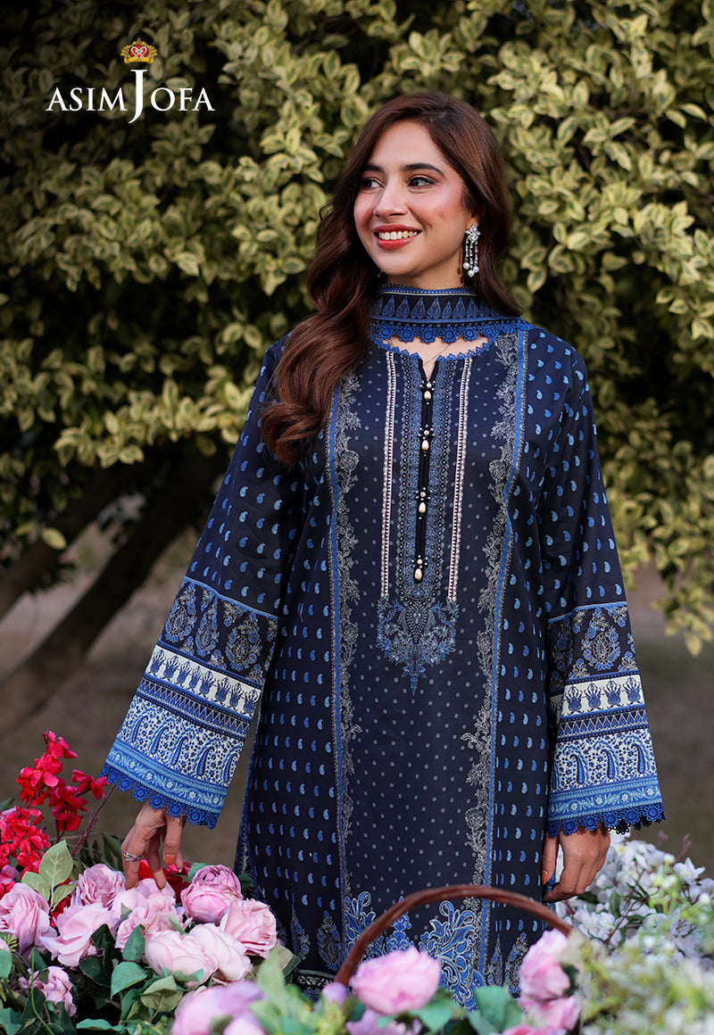AJUUB-05 Printed Lawn 3 Pcs