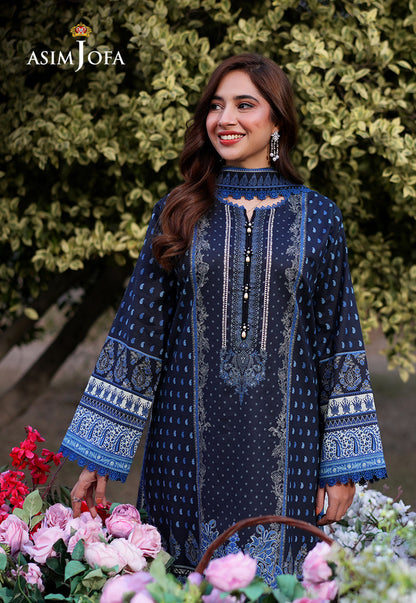 AJUUB-05 Printed Lawn 3 Pcs