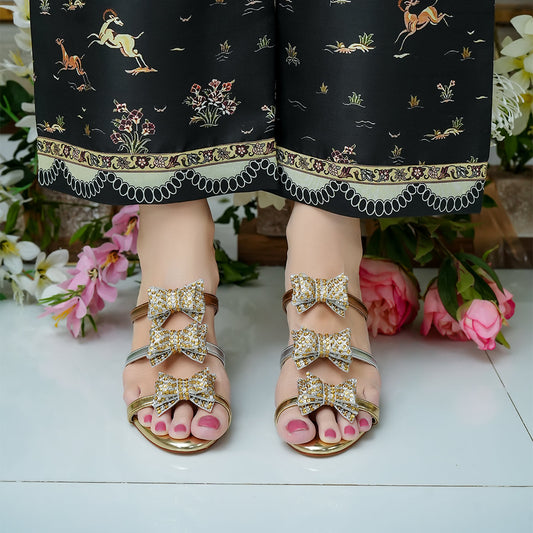 Diana - Gold Heels
