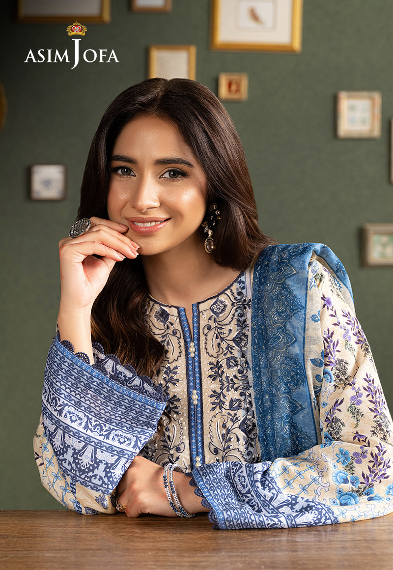 AJOD-26 PRINTED SWISS LAWN 3 PCS