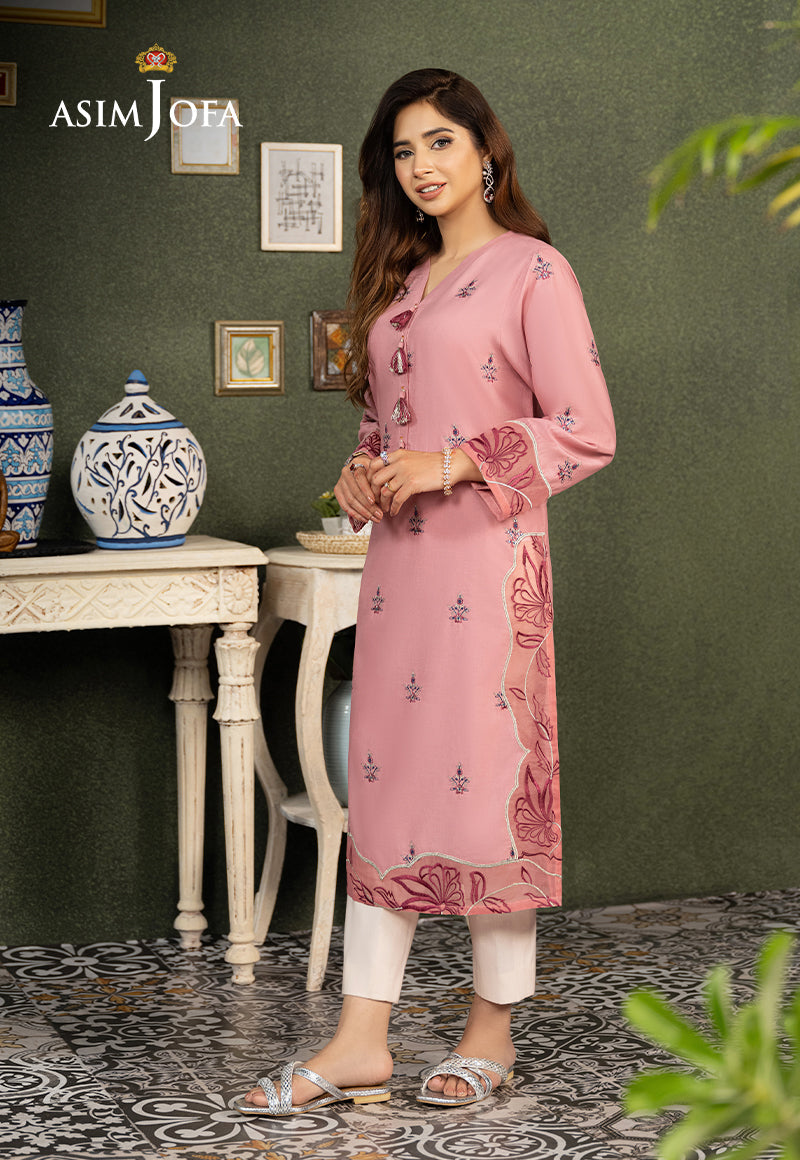 AJOD-08 EMBROIDERED SWISS LAWN 1 PC