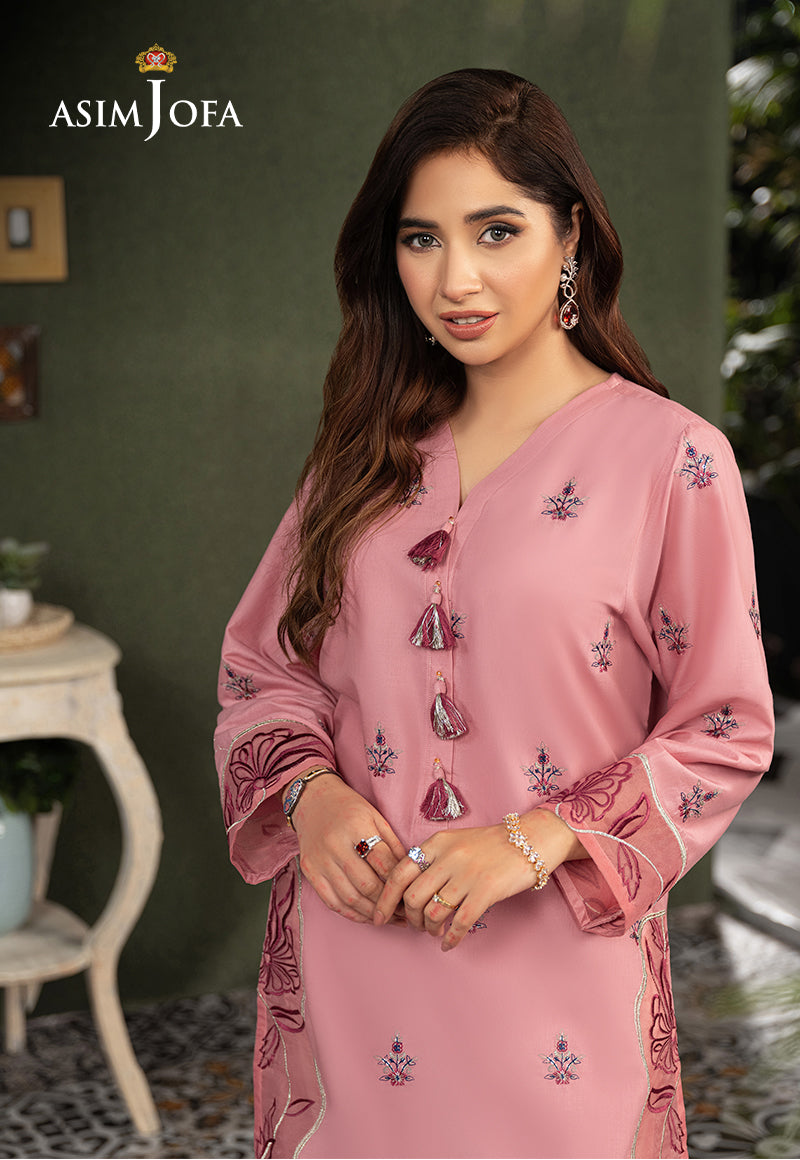AJOD-08 EMBROIDERED SWISS LAWN 1 PC