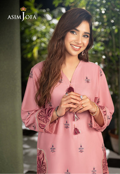 AJOD-08 EMBROIDERED SWISS LAWN 1 PC