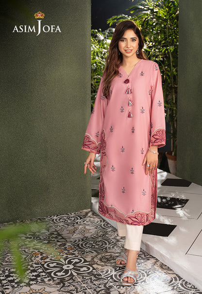 AJOD-08 EMBROIDERED SWISS LAWN 1 PC