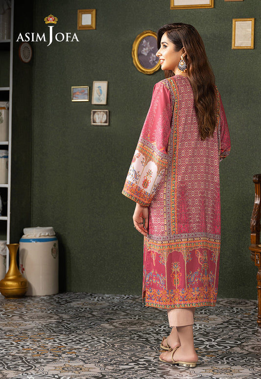 AJOD-06 PRINTED LAWN SILK 1 PC
