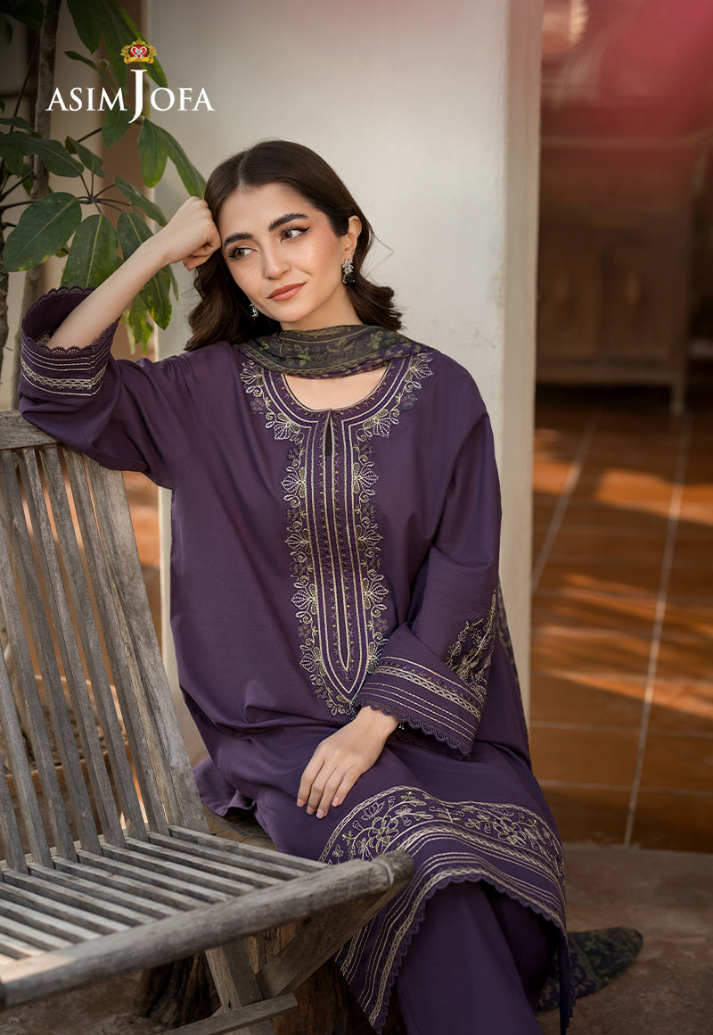 AJPB-122 EMBROIDERED CAMBRIC  3 PCS