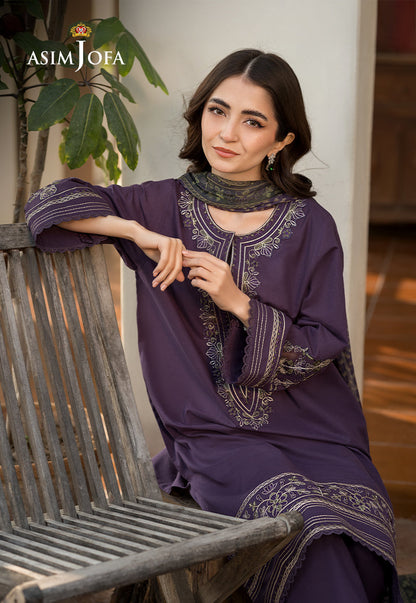 AJPB-122 EMBROIDERED CAMBRIC  3 PCS