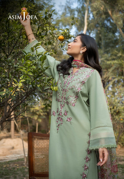 AJPB-107 EMBROIDERED CAMBRIC  3 PCS