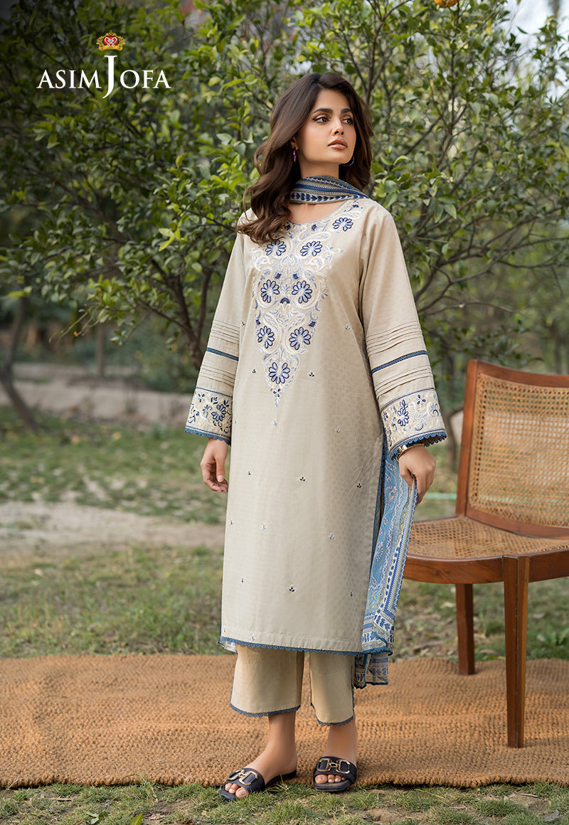 AJPB-109 EMBROIDERED JACQUARD 3 PCS