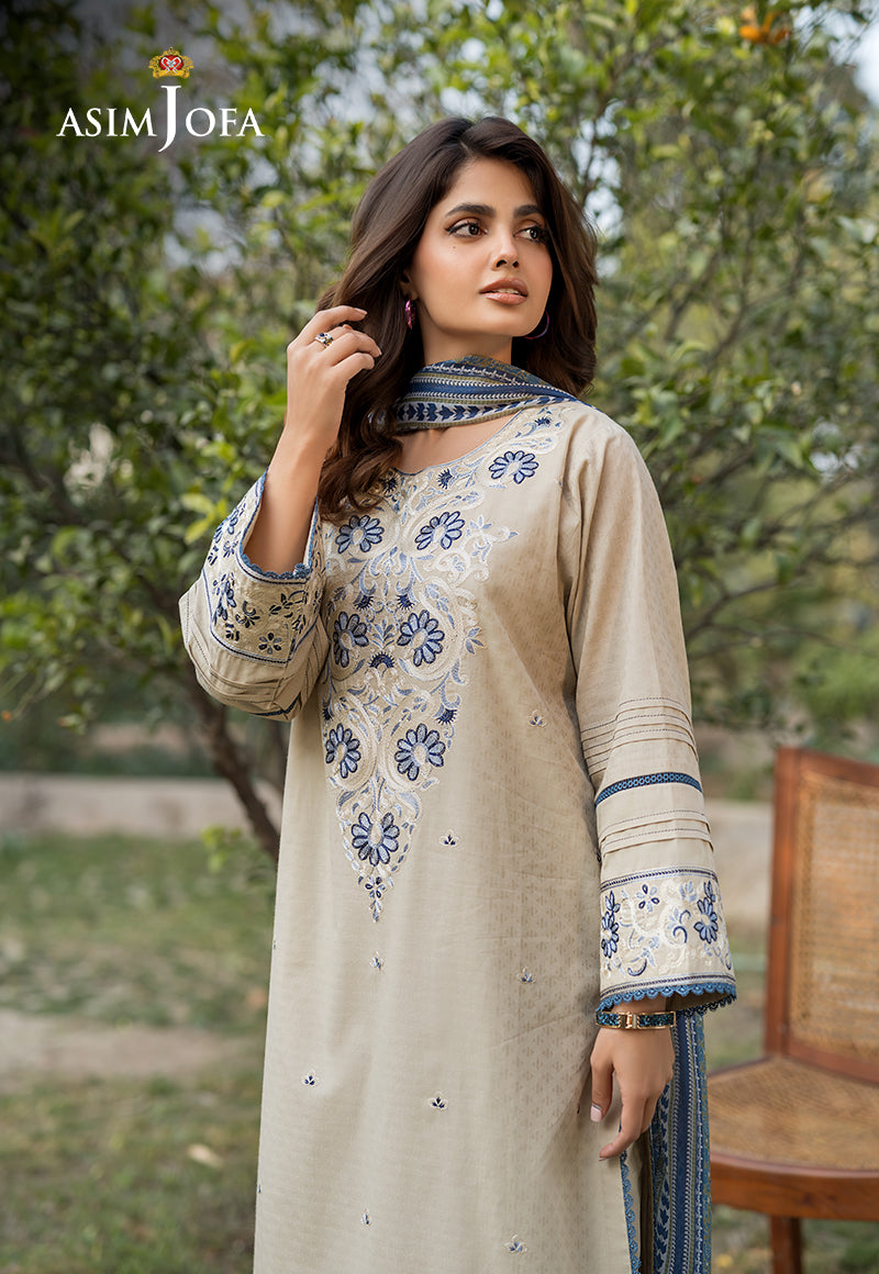 AJPB-109 EMBROIDERED JACQUARD 3 PCS