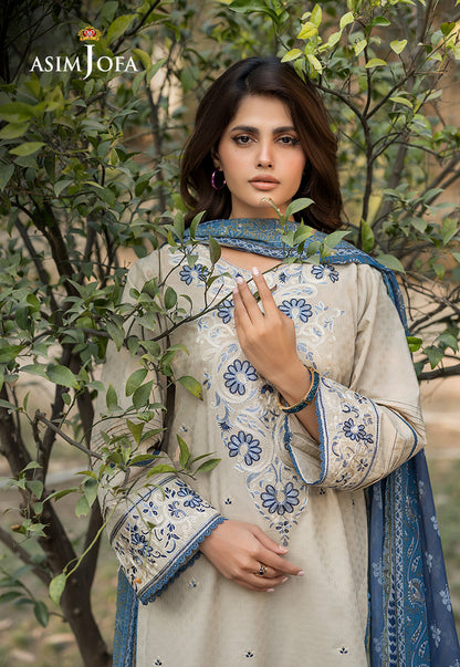 AJPB-109 EMBROIDERED JACQUARD 3 PCS