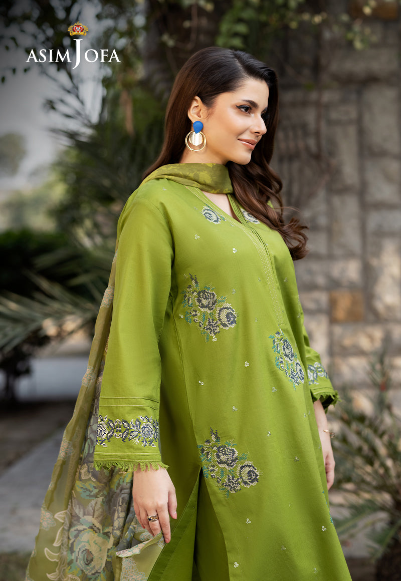 AJPB-84 EMBROIDERED CAMBRIC 3 PCS