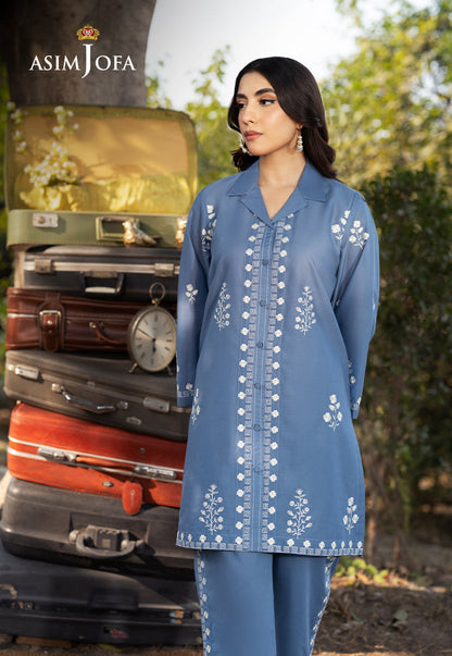 AJPB-117 EMBROIDERED CAMBRIC 2 PCS