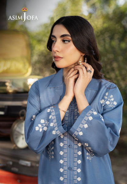 AJPB-117 EMBROIDERED CAMBRIC 2 PCS
