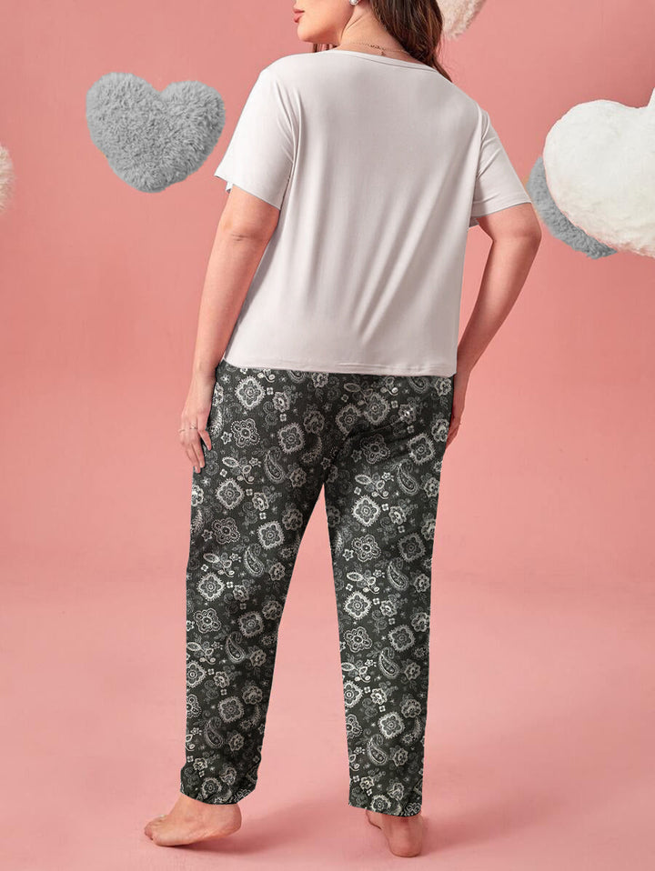 Buy Printed Cotton PJ Set - N-1 in Pakistan