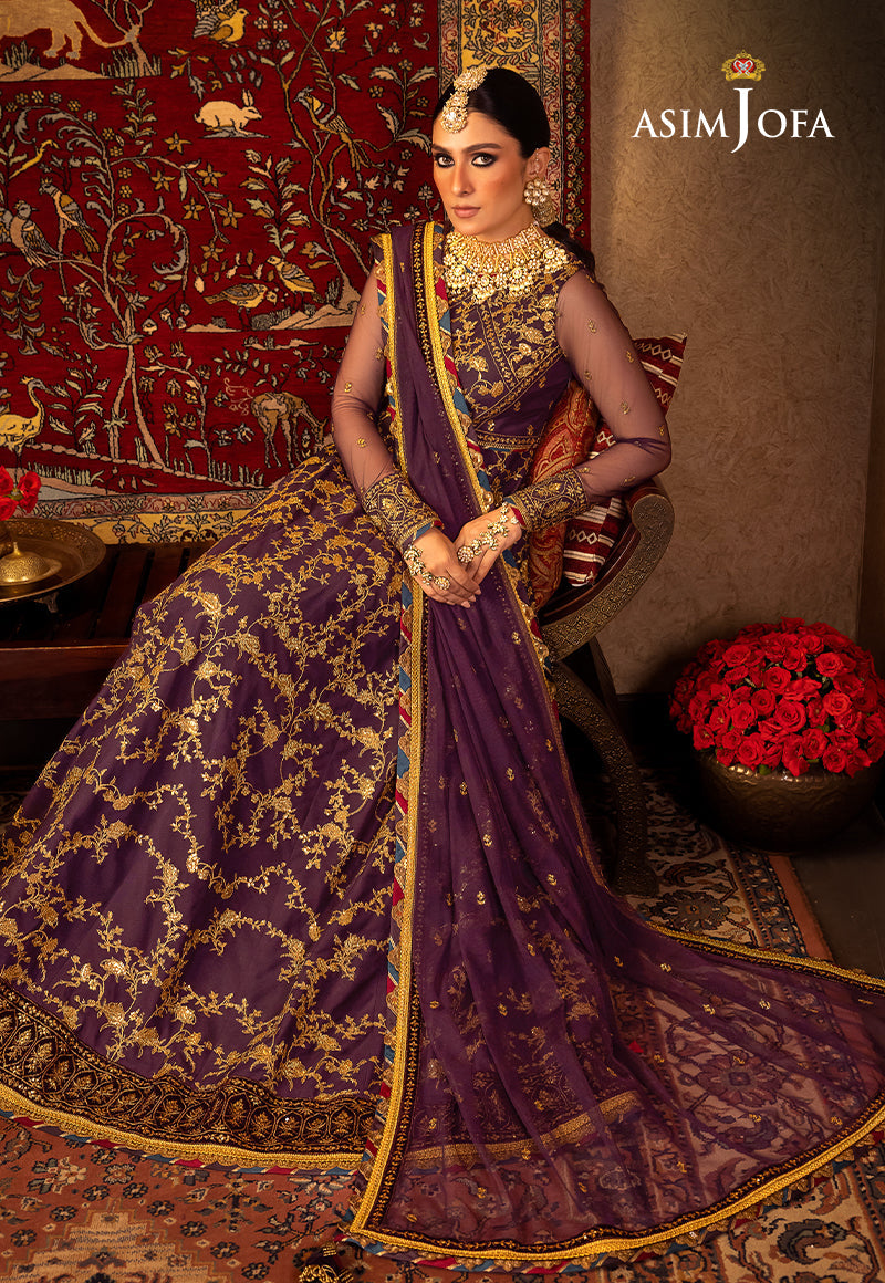 AJVFP-03 EMBROIDERED NET STITCHED 3 PCS
