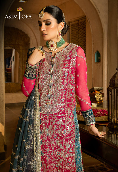 AJVF-06 EMBROIDERED CHIFFON 3 PCS