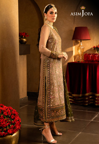 AJVF-05 EMBROIDERED CHIFFON 3 PCS