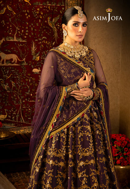 AJVFP-03 EMBROIDERED NET STITCHED 3 PCS