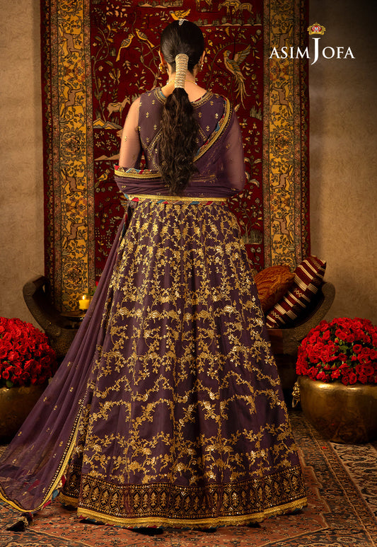 AJVFP-03 EMBROIDERED NET STITCHED 3 PCS