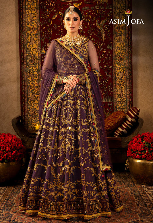 AJVFP-03 EMBROIDERED NET STITCHED 3 PCS
