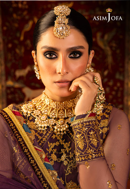 AJVF-03 EMBROIDERED NET 3 PCS