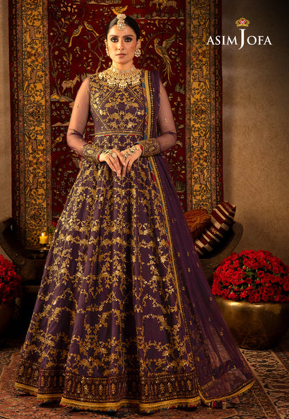 AJVFP-03 EMBROIDERED NET STITCHED 3 PCS