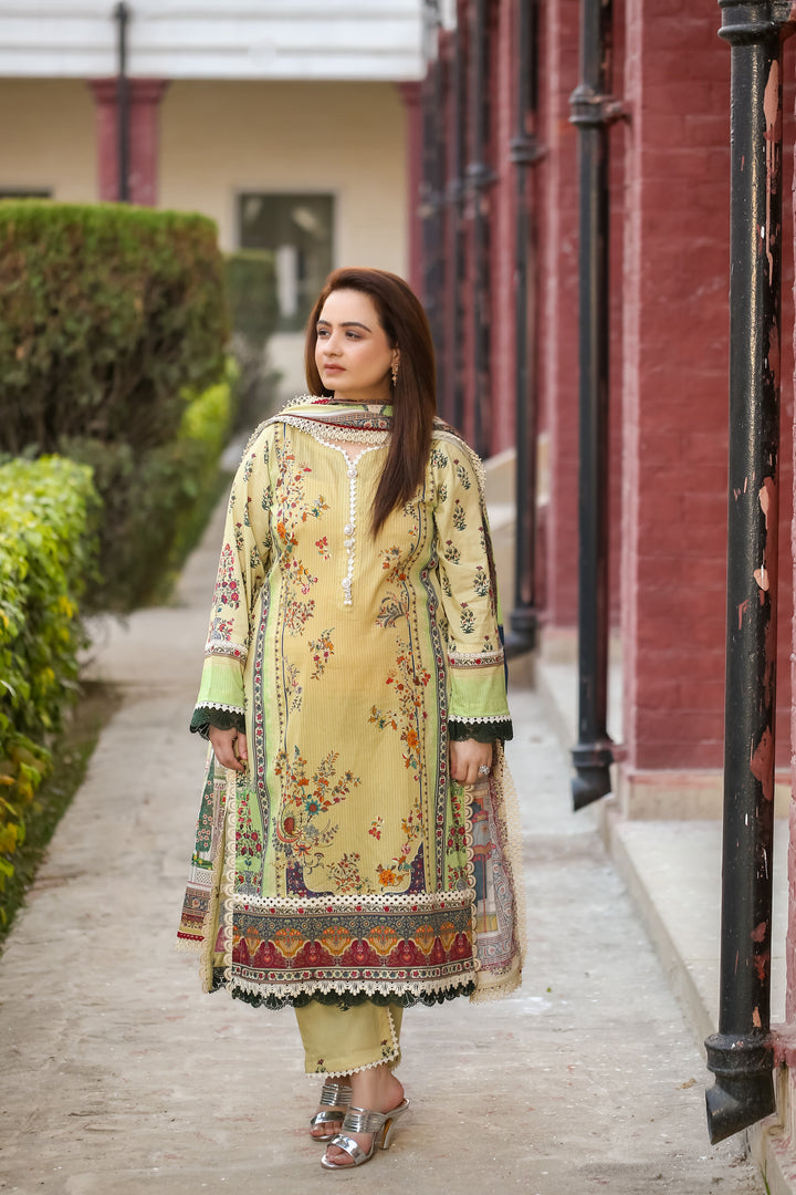 LWSU-25P311 3-Pcs Printed Lawn - lamorado