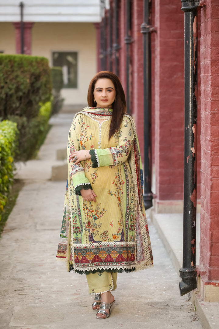 LWSU-25P311 3-Pcs Printed Lawn - lamorado