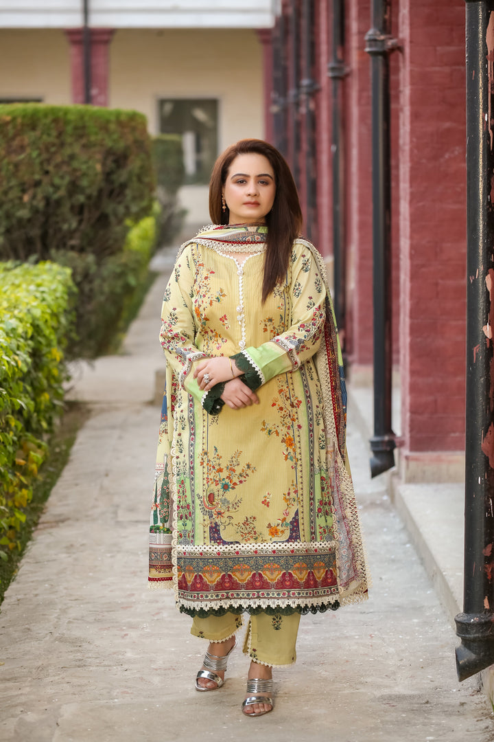 LWSU-25P311 3-Pcs Printed Lawn - lamorado