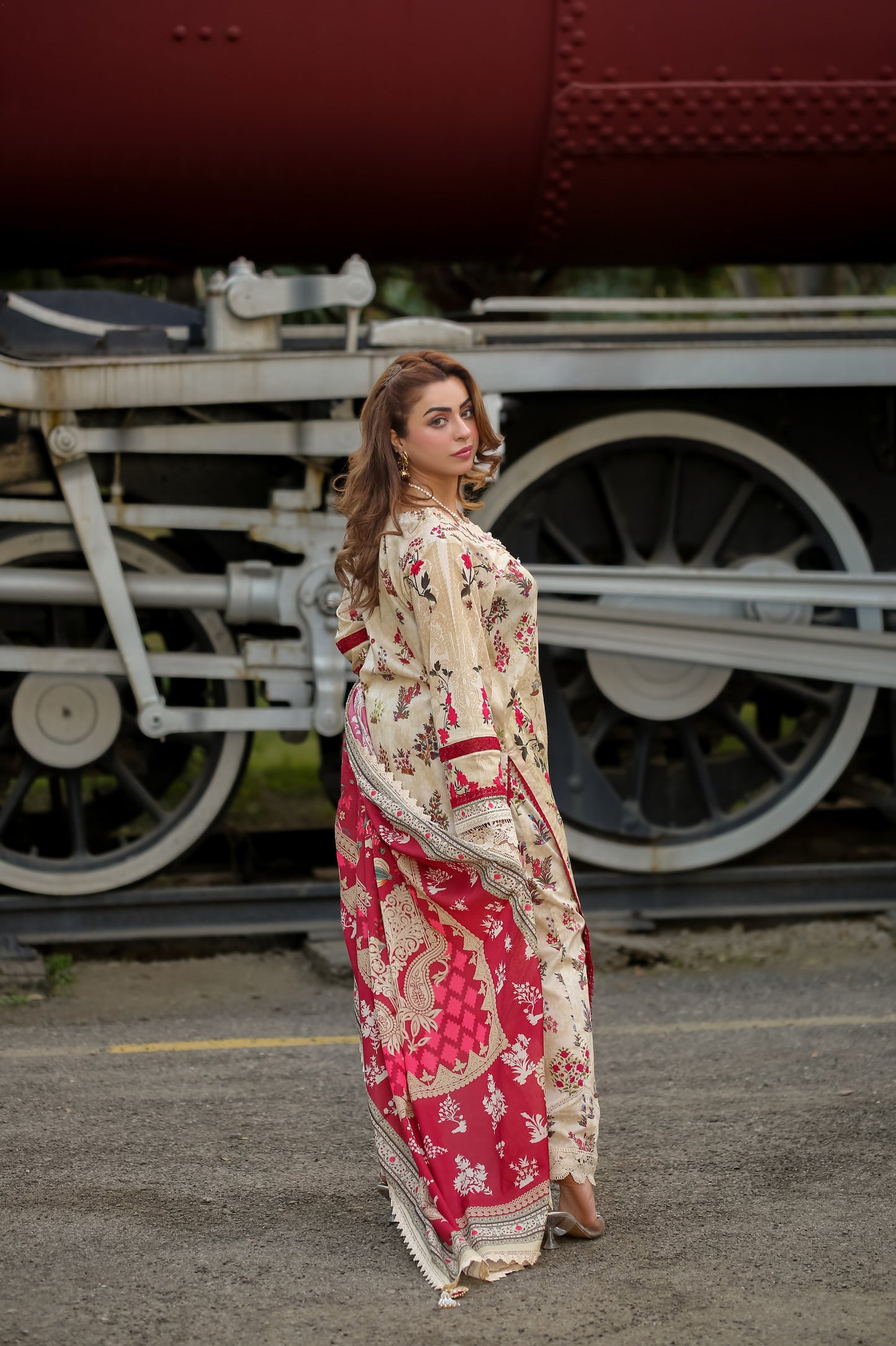 LWSU-25P312 3-Pcs Printed Lawn - lamorado