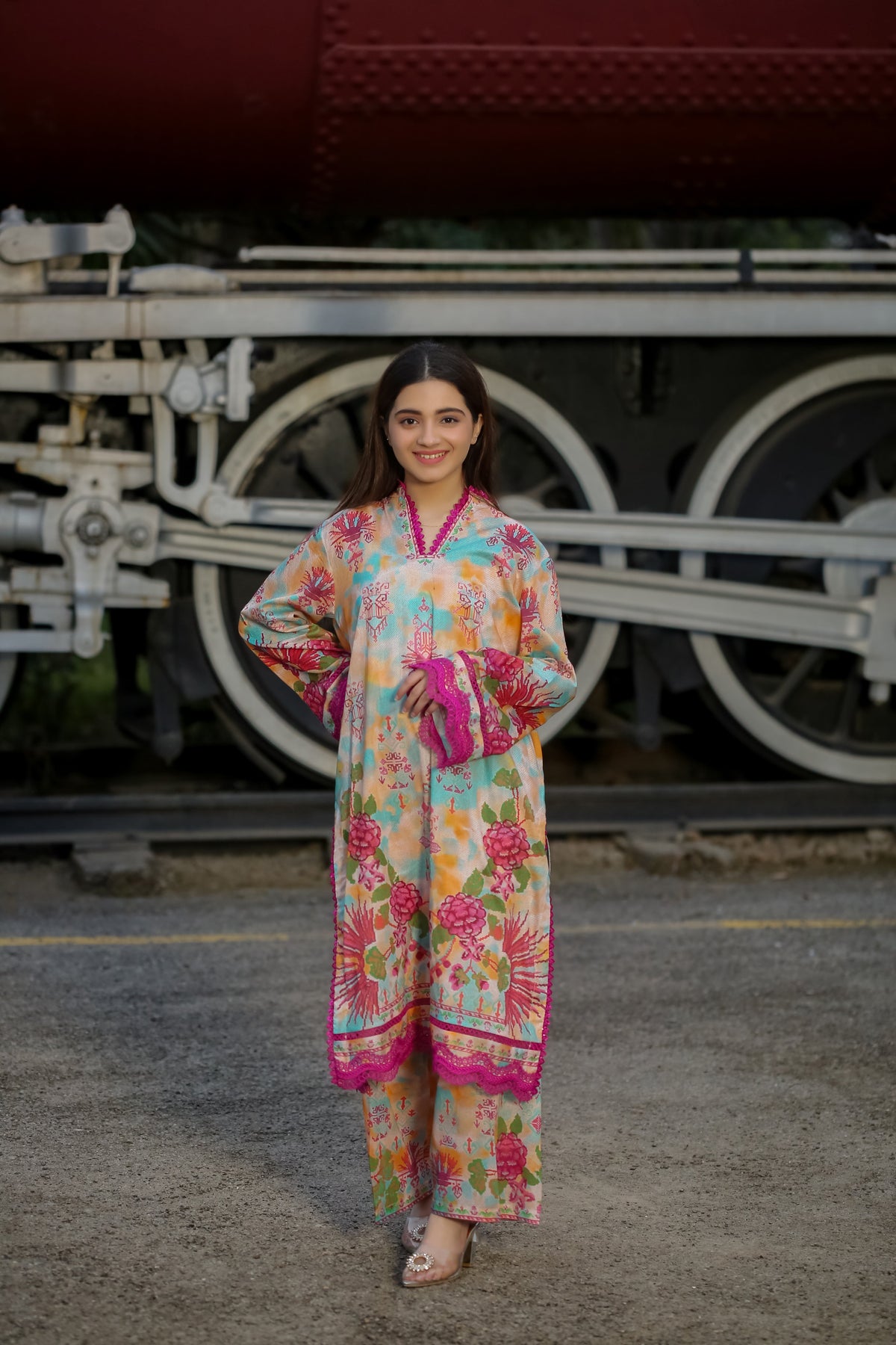 LWSU-25P201 2-Pcs Printed Lawn - lamorado