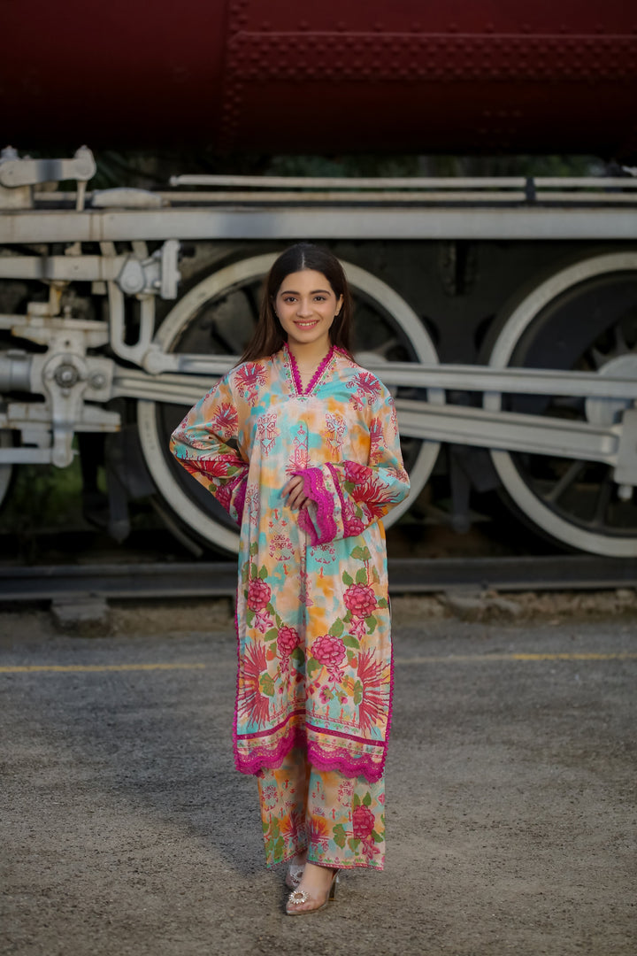 LWSU-25P201 2-Pcs Printed Lawn - lamorado
