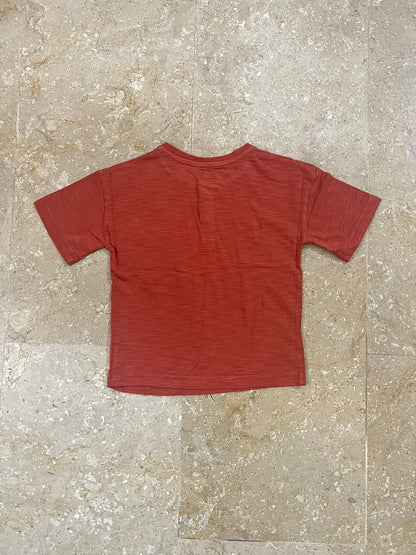 C&A Branded Button T-shirt