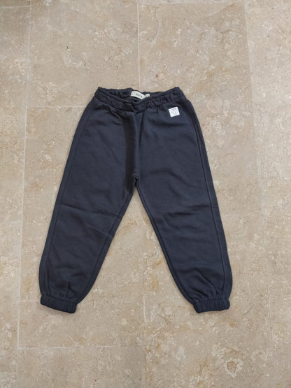 Charcoal Sfera branded trouser for girls