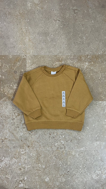 Mustard Sweatshirt for Kids